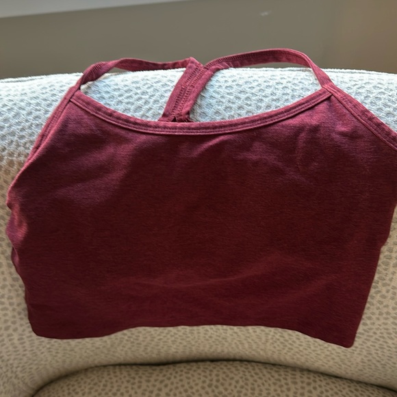 Spacedye Slim Racerback Cropped Tank - Picture 1 of 3